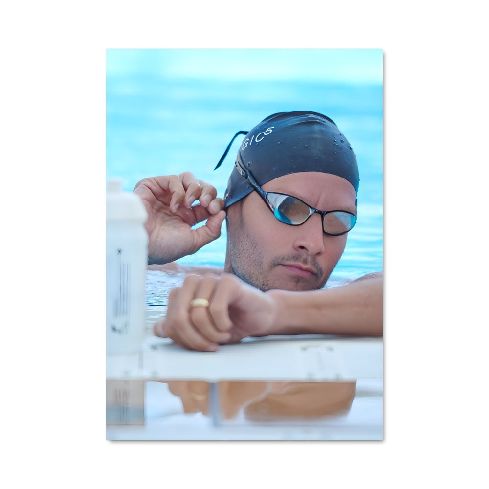 Poster Jan de frodeno – affiche Athlétisme